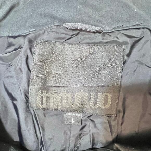 Thirtytwo Wooderson Snowboard Ski Pants Mens Size Large Gray - Picture 5 of 10